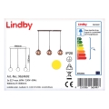 Lindby - Κρεμαστό φωτιστικό οροφής ράγα SOFIAN 3xE27/60W/230V