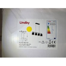 Lindby - Κρεμαστό φωτιστικό οροφής ράγα VASILIA 4xE14/28W/230V