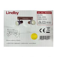 Lindby - Σποτ THORIN 2xE14/40W/230V