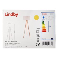 Lindby - Φωτιστικό δαπέδου CHARLIA 1xE27/60W/230V