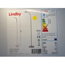 Lindby - Φωτιστικό δαπέδου LED GIACOMO LED/5W/230V