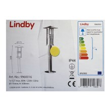 Lindby - Φωτιστικό εξωτερικού χώρου ERINA 1xE27/60W/230V IP44