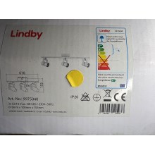 Lindby - Φωτιστικό σποτ 3xGU10/5W/230V