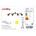 Lindby - Φωτιστικό σποτ JULIN 4xE14/40W/230V