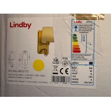 Lindby - Φωτιστικό τοίχου AIDEN 1xE14/40W/230V + LED/3.1W/230V