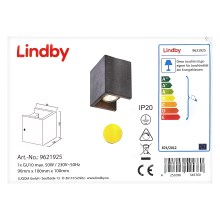 Lindby - Φωτιστικό τοίχου GERDA 1xGU10/50W/230V