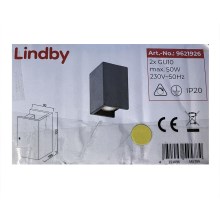 Lindby - Φωτιστικό τοίχου GERDA 2xGU10/50W/230V
