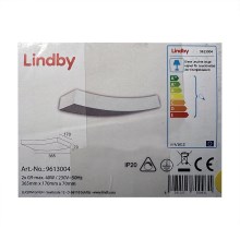 Lindby - Φωτιστικό τοίχου LEANDER 2xG9/20W/230V