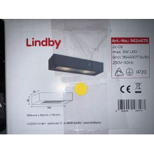 Lindby - Φωτιστικό τοίχου NELLIE 2xG9/5W/230V