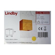 Lindby - Φωτιστικό τοίχου YADE 1xG9/20W/230V