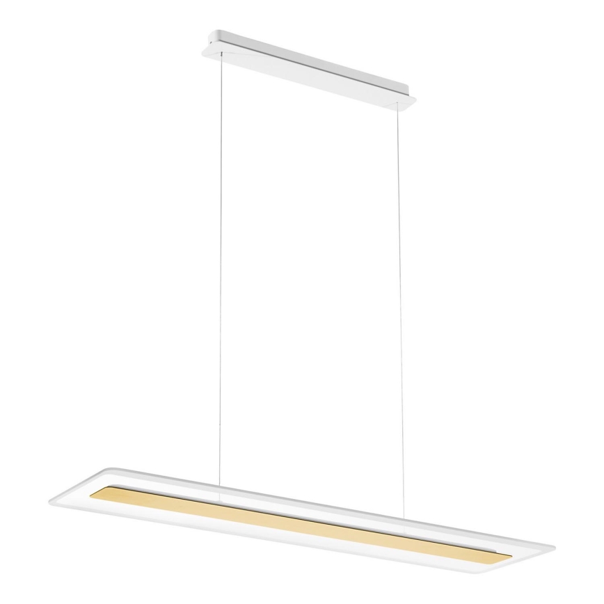 Linea Light 8939 - Κρεμαστό φωτιστικό οροφής LED ράγα ANTILE LED/45W/230V CRI 90 λευκό/χρυσό