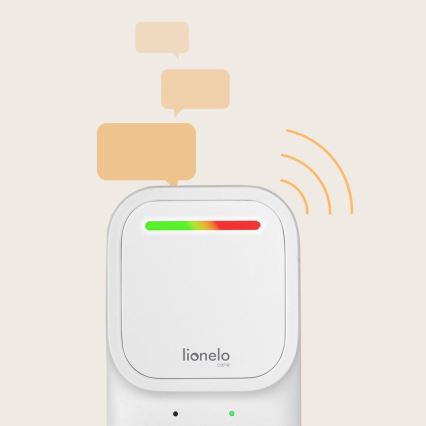 Lionelo - Ασύρματο επαναφορτιζόμενο σύστημα παρακολούθησης μωρού με ήχο BABYLINE 2.2 5V