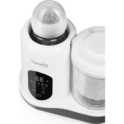 Lionelo - Ατμομάγειρας 5σε1 BABYMENU 110W/230V λευκό/γκρι