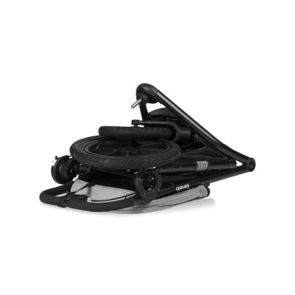 Lionelo - Αθλητικό καροτσάκι AZURA μαύρο/γκρι