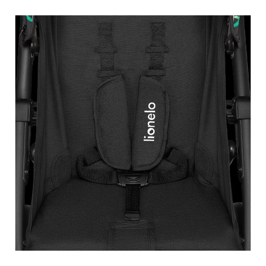 Lionelo - Αθλητικό καρότσι ANNET PLUS μαύρο