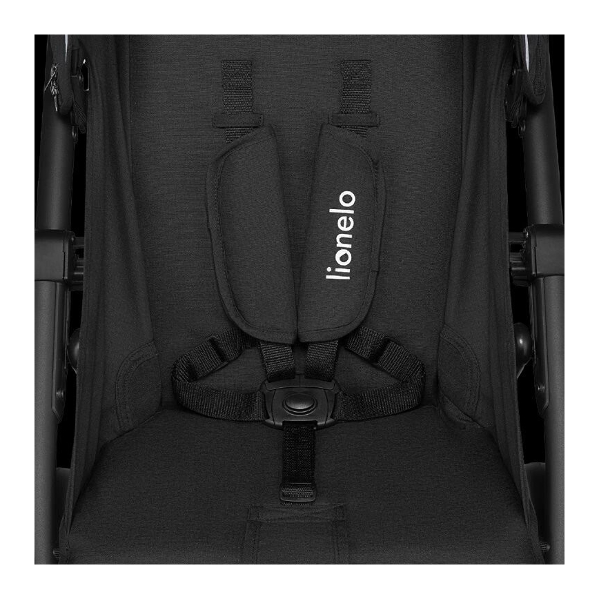 Lionelo - Αθλητικό καρότσι ANNET PLUS μαύρο