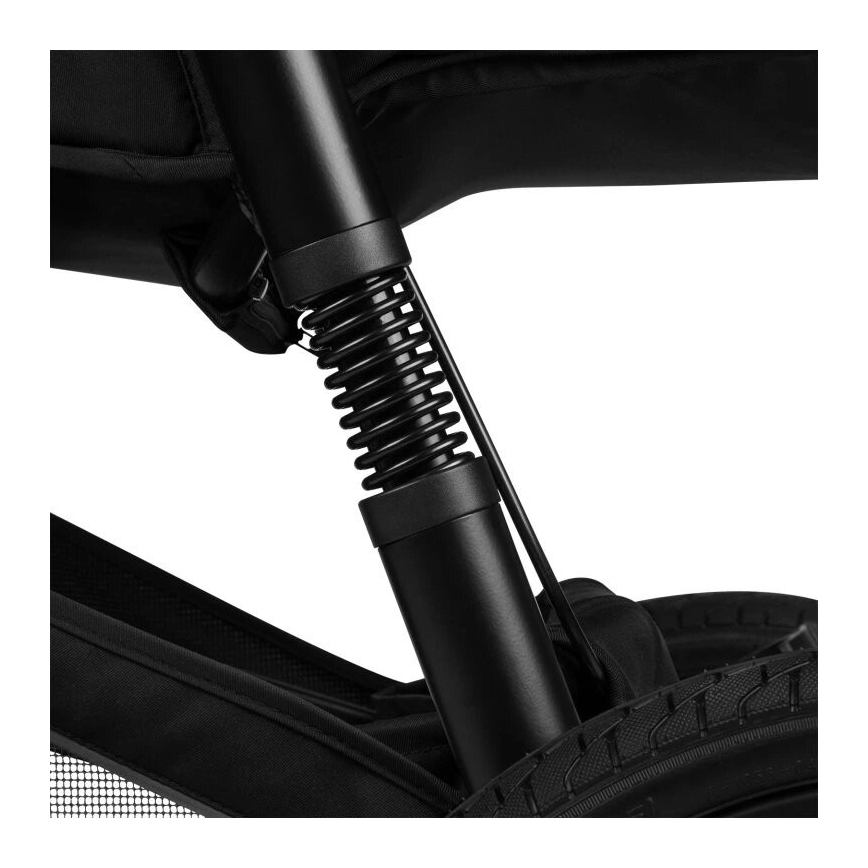 Lionelo - Αθλητικό καρότσι AZURA, Μαύρο