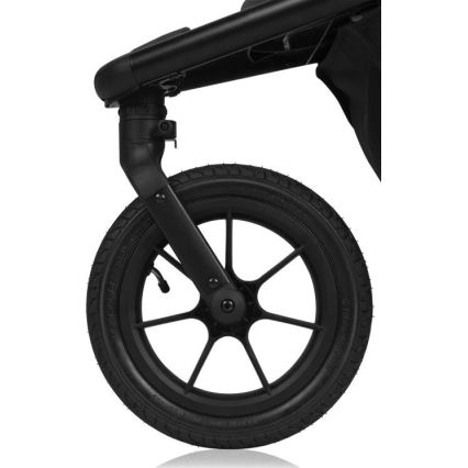 Lionelo - Αθλητικό καρότσι AZURA, Μαύρο