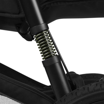 Lionelo - Αθλητικό καρότσι AZURA μαύρο/πράσινο