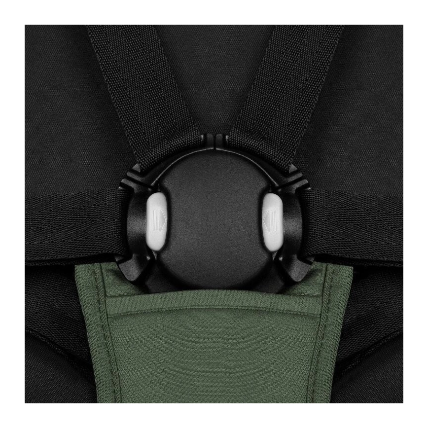 Lionelo - Αθλητικό καρότσι AZURA μαύρο/πράσινο