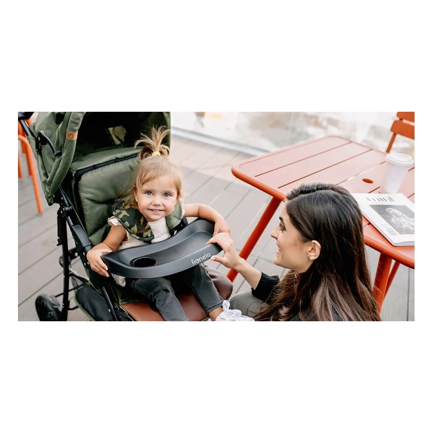 Lionelo - Αθλητικό καρότσι EMMA PLUS πράσινο