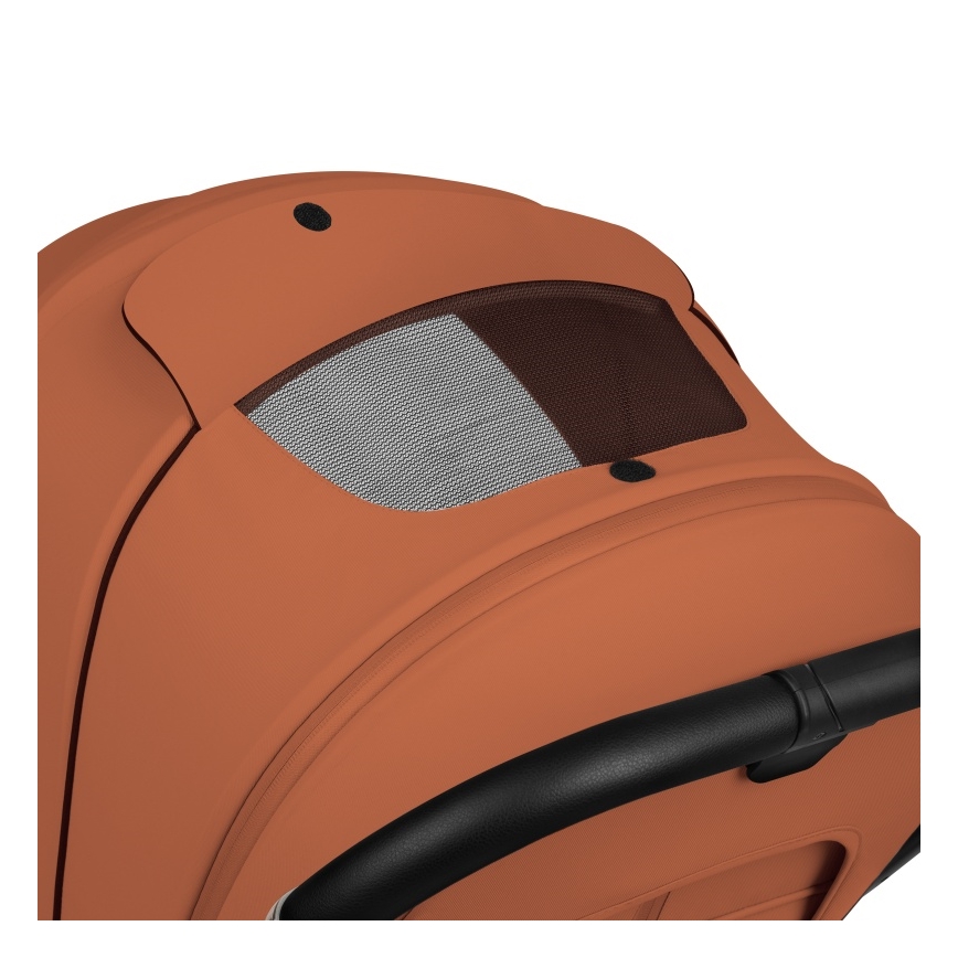 Lionelo - Αθλητικό καρότσι MIKA PLUS Καφέ-σκουριά