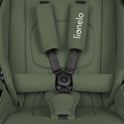 Lionelo - Αθλητικό καρότσι MIKA PLUS Ελαιοπράσινο