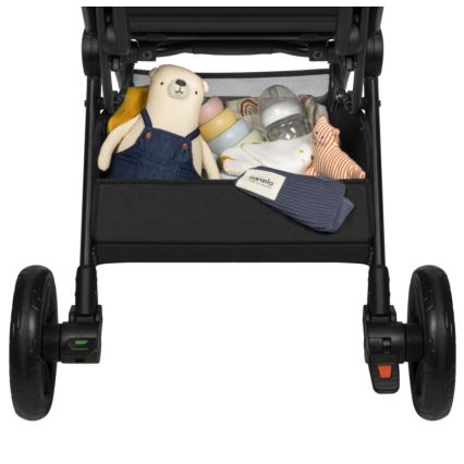 Lionelo - Αθλητικό παιδικό καρότσι CLOE μαύρο/γκρι