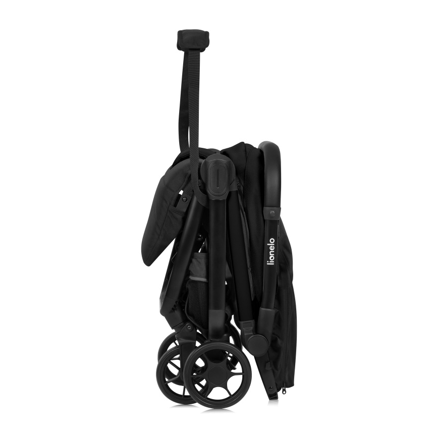 Lionelo - Αθλητικό βρεφικό καροτσάκι JULIE AIR Black Onyx