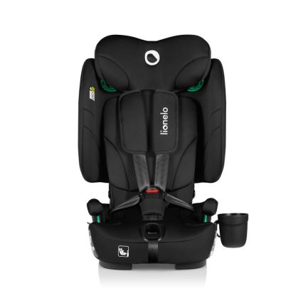 Lionelo - Αναδιπλούμενο παιδικό κάθισμα αυτοκινήτου NELLY i-Size 76-150 εκ. Μαύρο Carbon