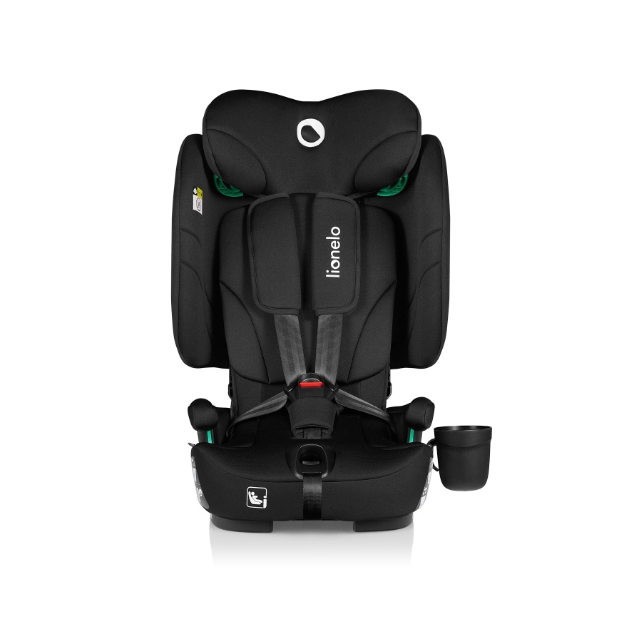 Lionelo - Αναδιπλούμενο παιδικό κάθισμα αυτοκινήτου NELLY i-Size 76-150 εκ. Μαύρο Carbon