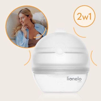 Lionelo - Αντλία μητρικού γάλακτος 2 σε 1 MILKY 60 ml