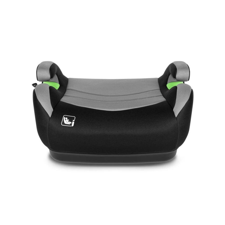 Lionelo - Ανυψωτικό κάθισμα αυτοκινήτου LUUK FIX i-Size 125-150 cm μαύρο/γκρι