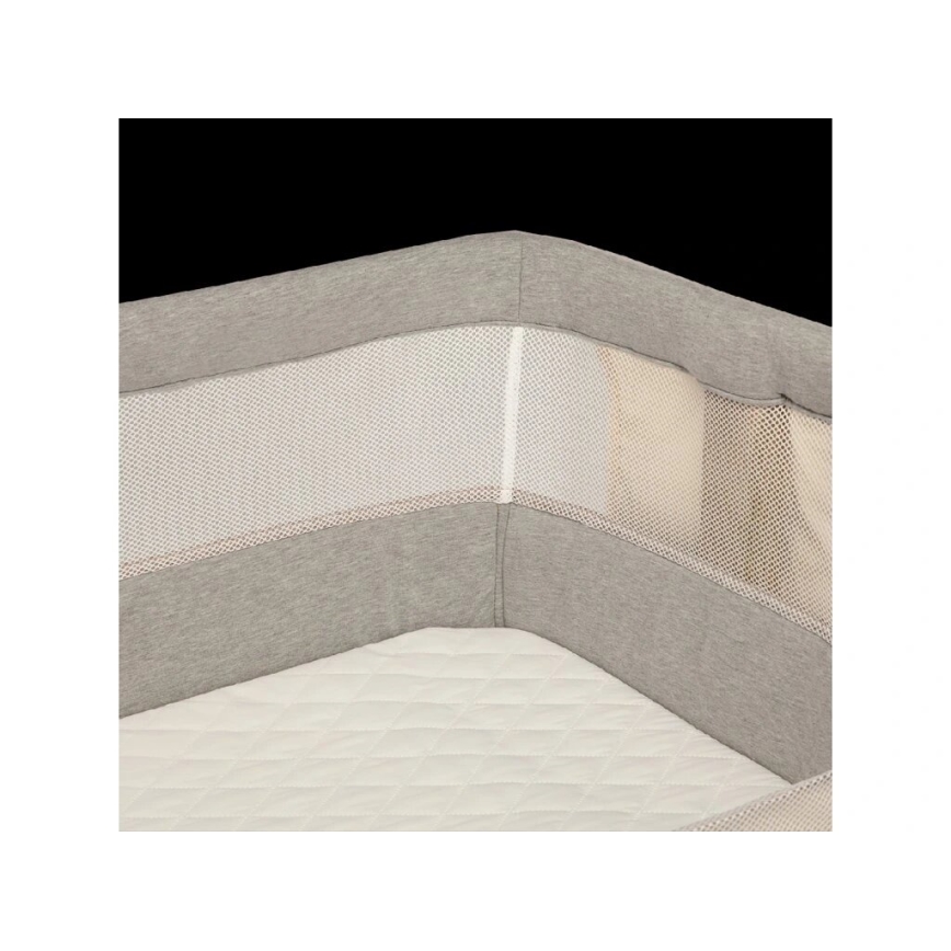 Lionelo - Λίκνο - Κούνια μωρού 3σε1 LEONIE γκρι/μπεζ