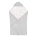 Lionelo - Φάσκιωμα για παιδικό κάθισμα TRAVEL SWADDLE 90x90 cm, Γκρι (Balloon)