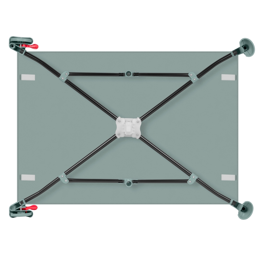 Lionelo - Φορητή ταξιδιωτική κούνια LAURA σε χρώμα φασκόμηλου