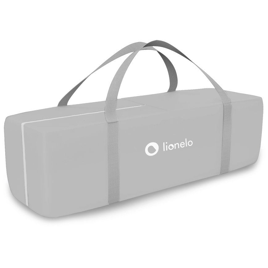 Lionelo - Φορητή ταξιδιωτική κούνια STEFI PLUS Ροζ/Κίτρινο