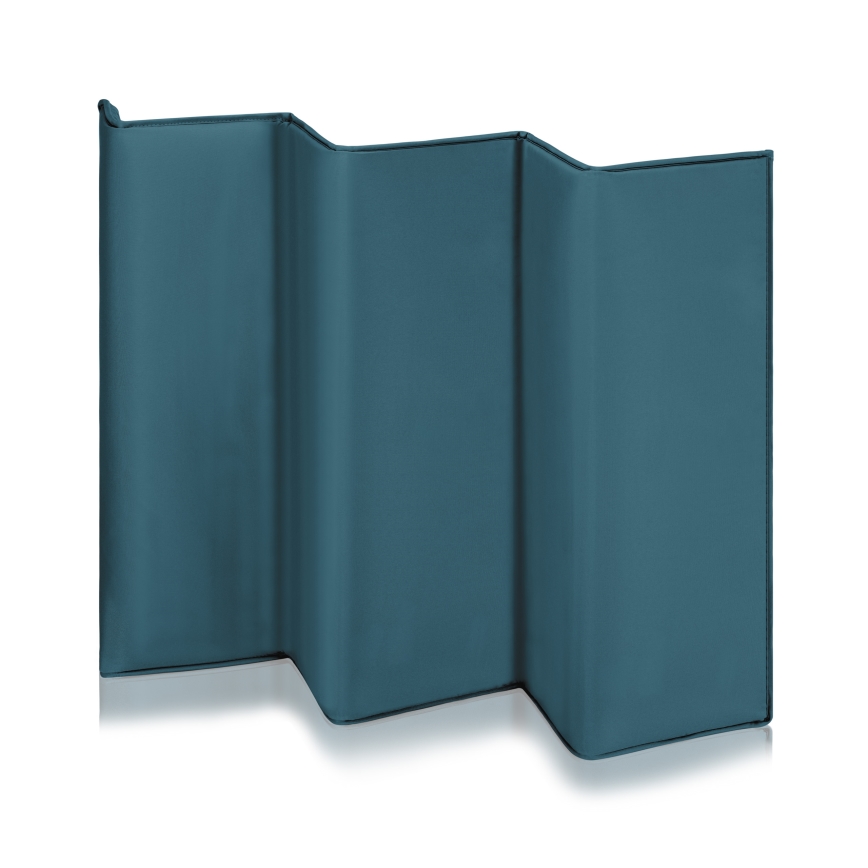 Lionelo - Φορητό κρεβατάκι ταξιδιού FLOWER Πράσινο Τιρκουάζ