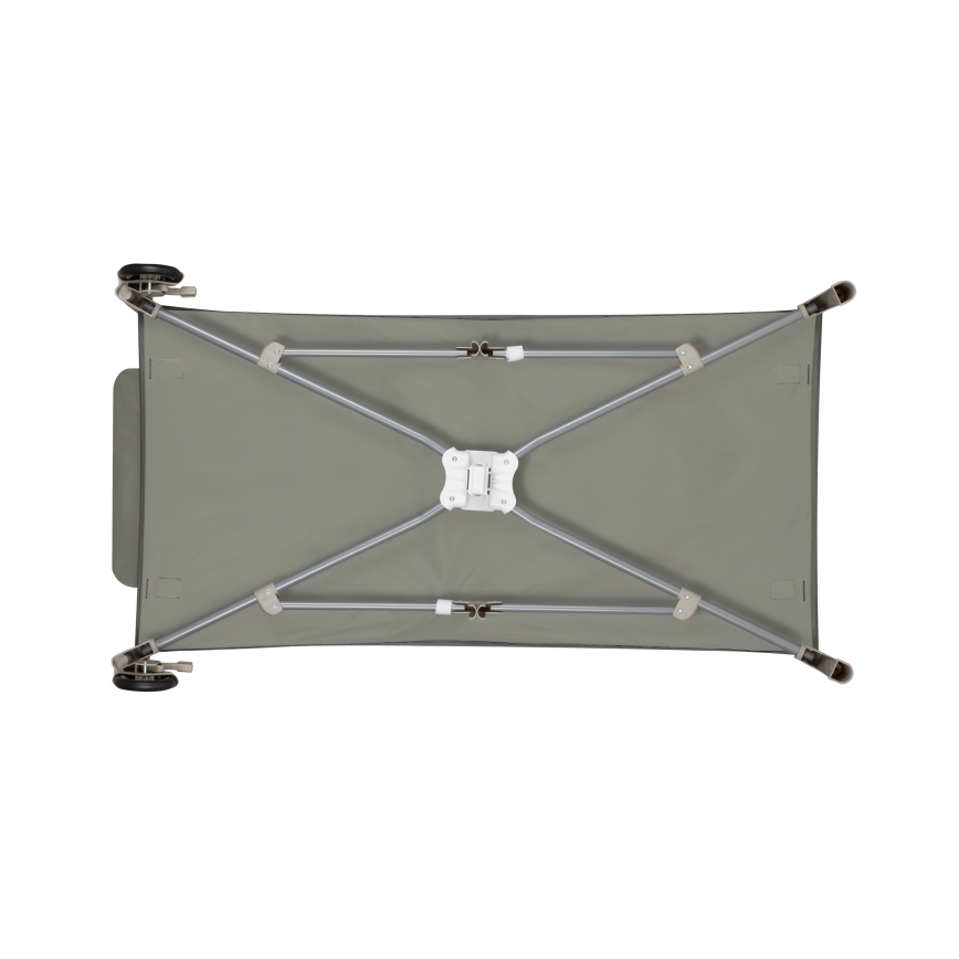 Lionelo - Φορητό παρκοκρέβατο SVEN PLUS Μπεζ/Ελιά