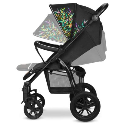 Lionelo - Καροτσάκι ANNET TOUR μαύρο/πράσινο