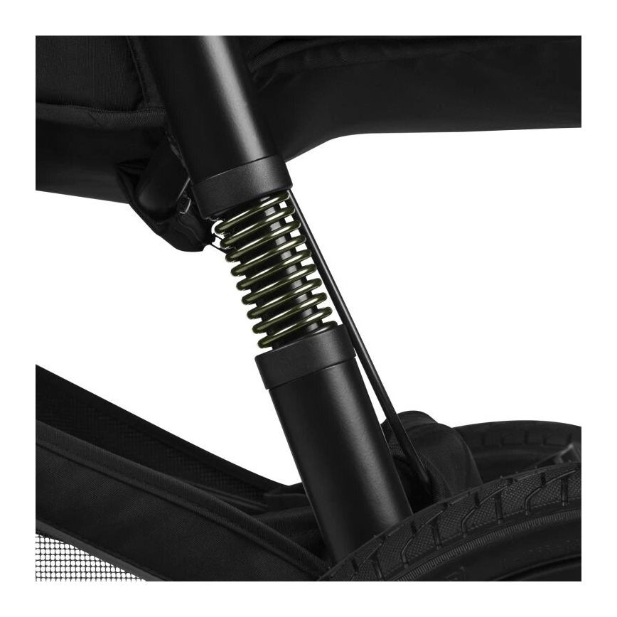 Lionelo - Καροτσάκι AZURA μαύρο/πράσινο