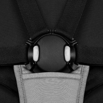 Lionelo - Καροτσάκι AZURA μαύρο/γκρι