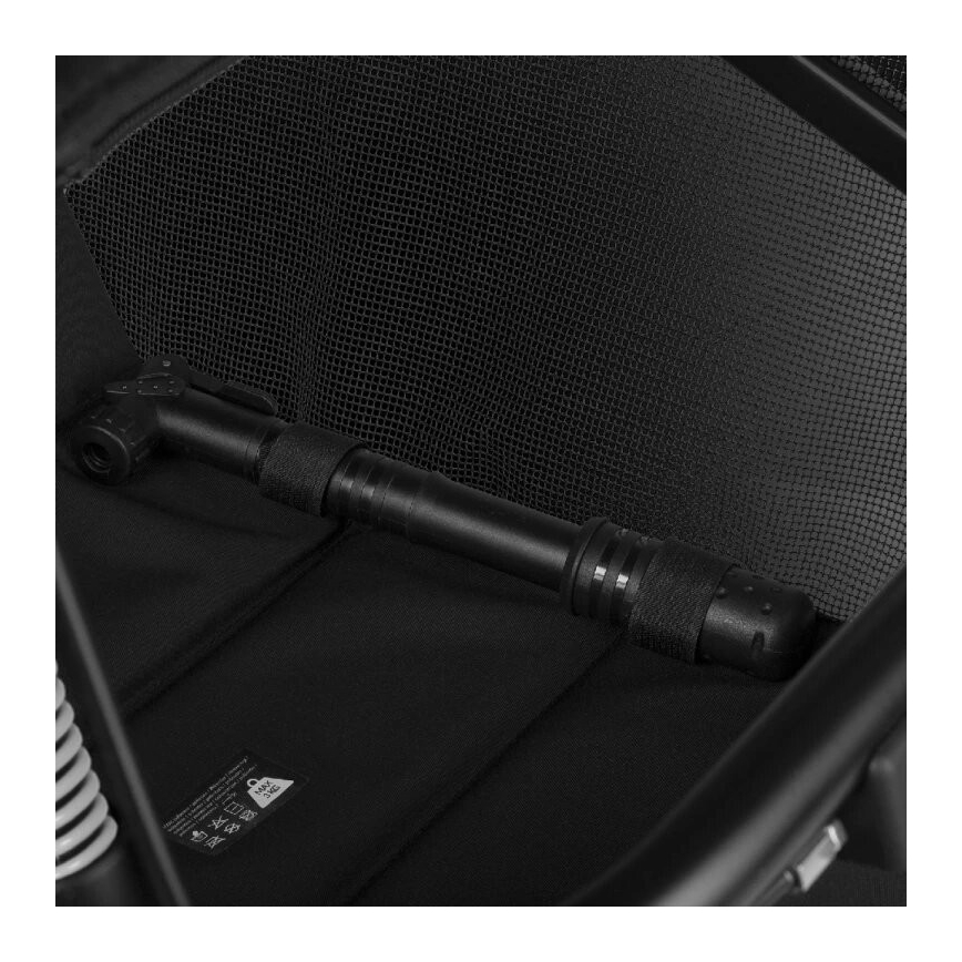 Lionelo - Καροτσάκι AZURA μαύρο/γκρι