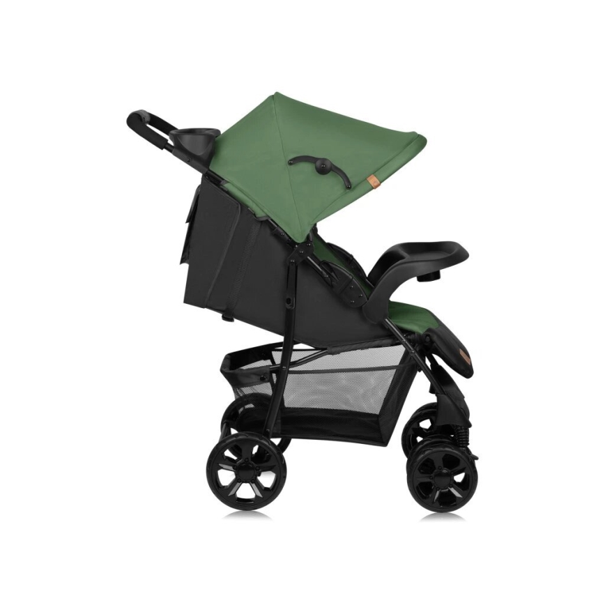 Lionelo - Καροτσάκι EMMA PLUS πράσινο/μαύρο