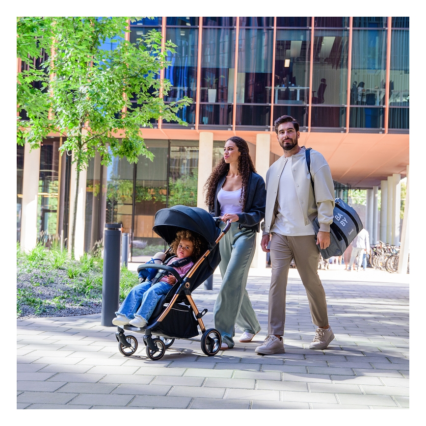 Lionelo - Καροτσάκι INGRID μαύρο