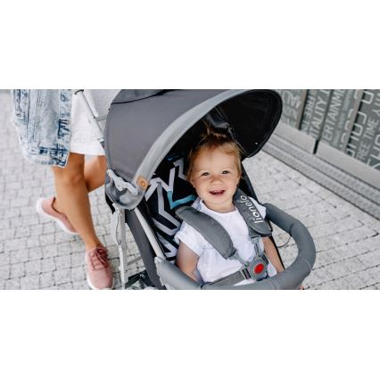 Lionelo - Καρότσι τύπου ομπρέλας ELIA γκρίζο