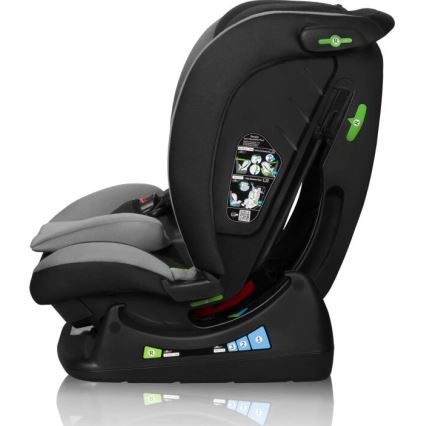 Lionelo - Κάθισμα αυτοκινήτου AART i-Size 40-150 cm μαύρο/γκρι