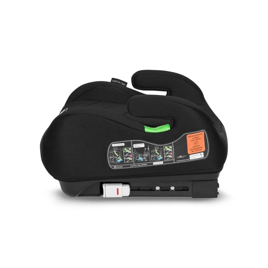 Lionelo - Κάθισμα αυτοκινήτου booster LUUK FIX i-Size 125-150 cm μαύρο