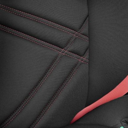 Lionelo - Κάθισμα αυτοκινήτου HUGO i-Size 100-150 cm μαύρο/ροζ