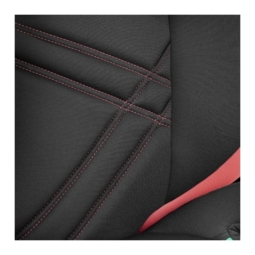 Lionelo - Κάθισμα αυτοκινήτου HUGO i-Size 100-150 cm μαύρο/ροζ